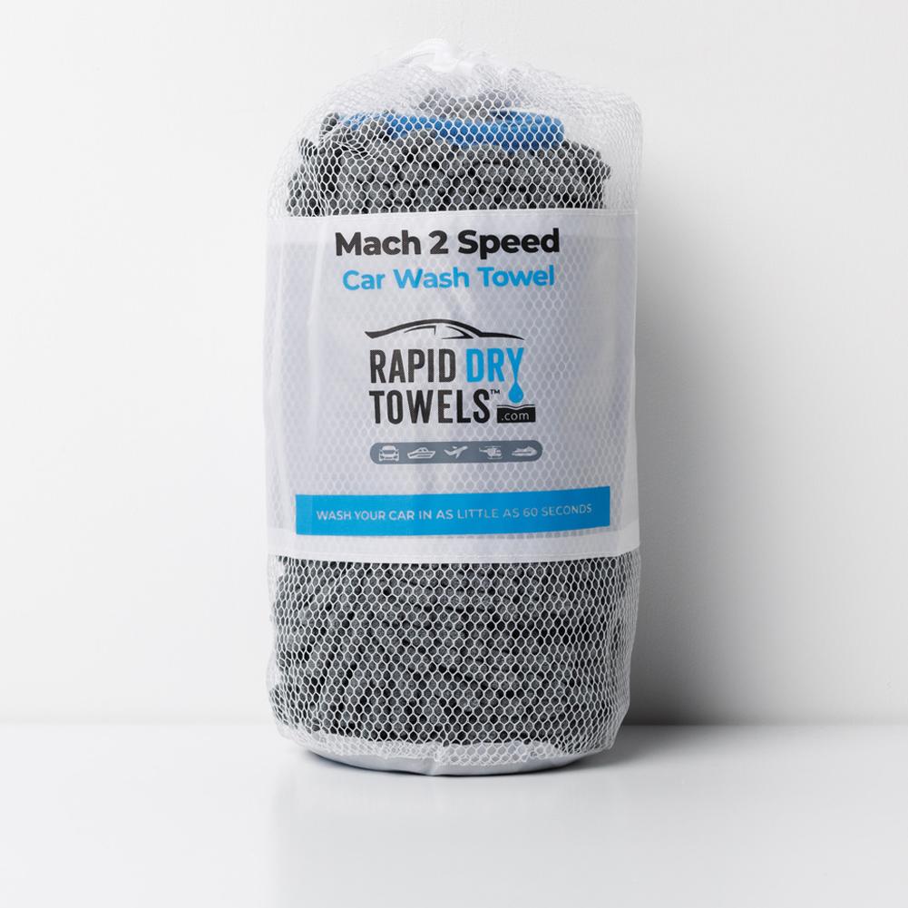 The Mach 2 Speed Car Wash Towel – Rapid Dry Towels